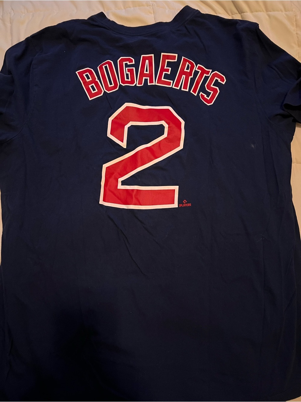 Boston Red Sox Nike #2 Xander Bogaerts Logo Tee